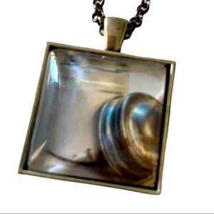Necklace retro kitchen canister